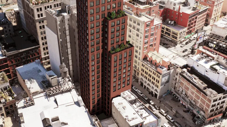 130 Lafayette Street. Designed by Marvel.