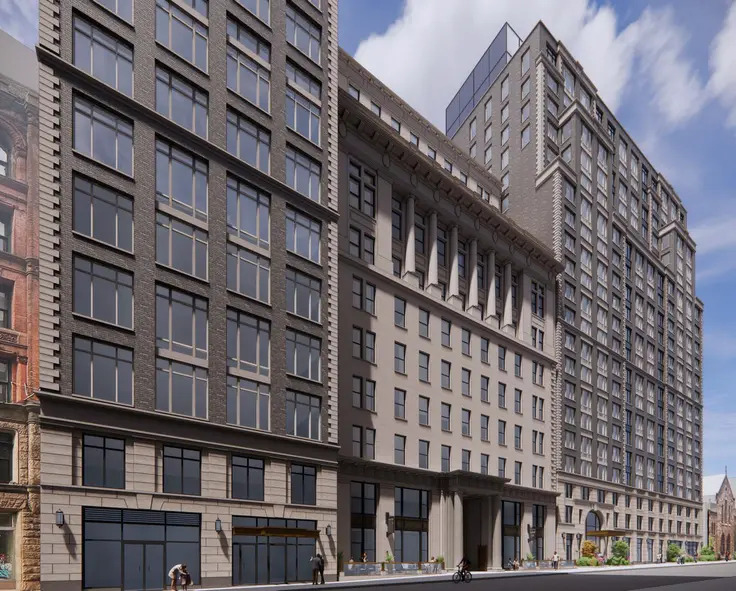 158-176 Remsen Street. Developed by Rockrose Development with SLCE Architects as the architect of record.