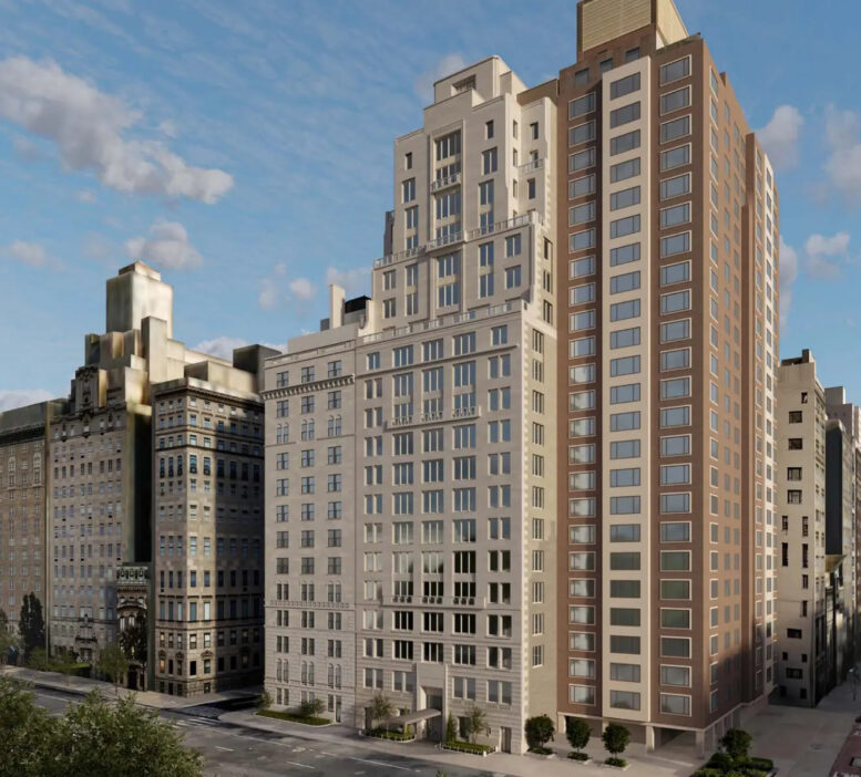 The new design for 985 Fifth Avenue. Designed by Studio Sofield and SLCE Architects.