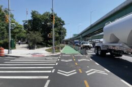 Photograph of new Hunts Point infrastructure, via ny.gov.