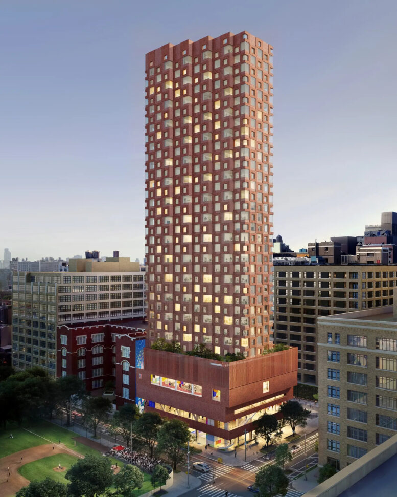 388 Hudson Street. Designed by Herzog & de Meuron.