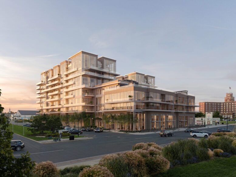 LIDO Asbury Park. Designed by Minno & Wasko Architects and Planners. Rendering courtesy of Mr. P Studios.