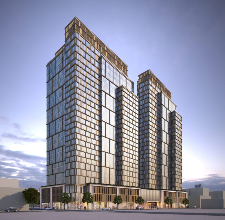 466 Main Street. Designed by Hill West Architects.