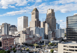Newark, New Jersey skyline. Photo by Rob Thomas.