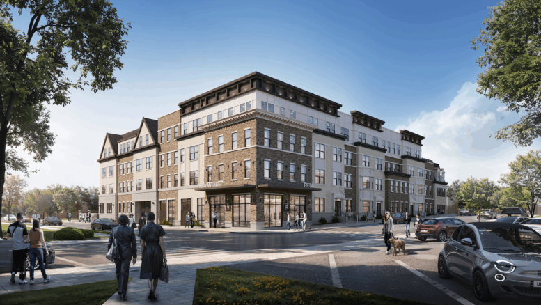 Rendering of The Vantage. Credit: CPA Architecture.