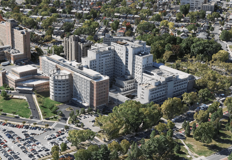 NYC Health + Hospitals/Jacobi. Image: Apple Maps