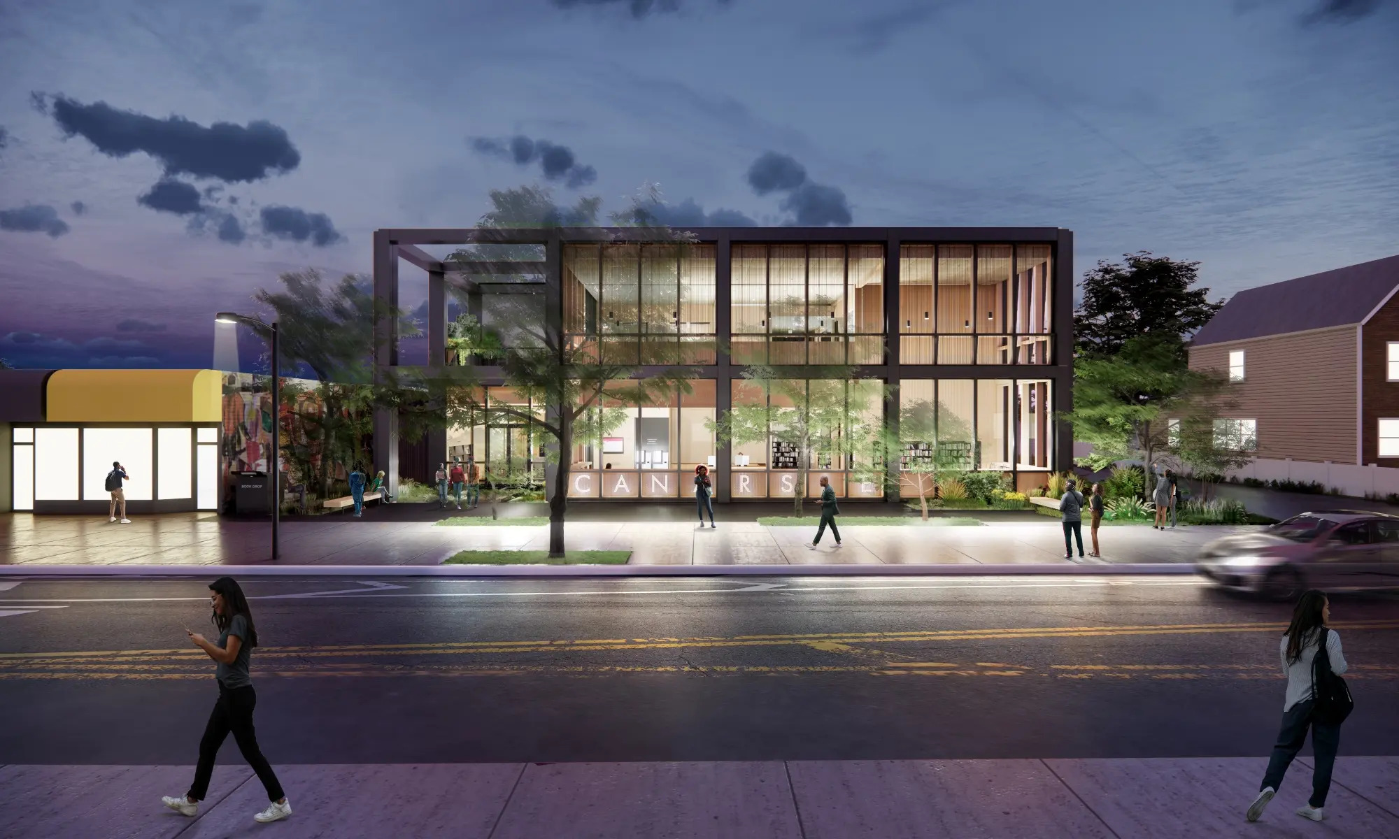 New Canarsie Library Breaks Ground at 1580 Rockaway Parkway in