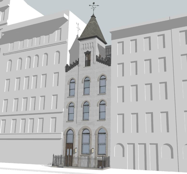 121 East 7th Street. Designed by George Architect PLLC.