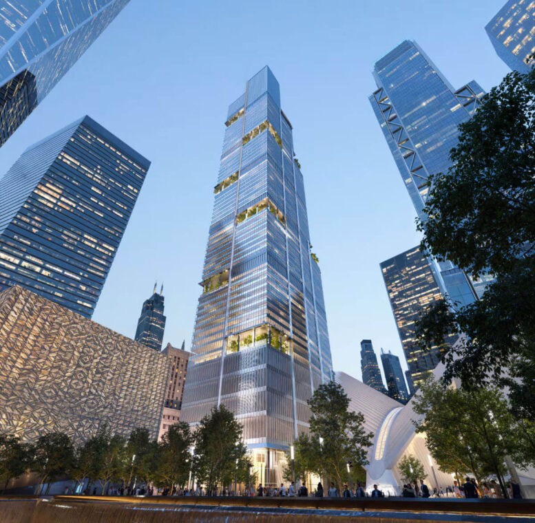 2 World Trade Center. Rendering courtesy of Foster + Partners.