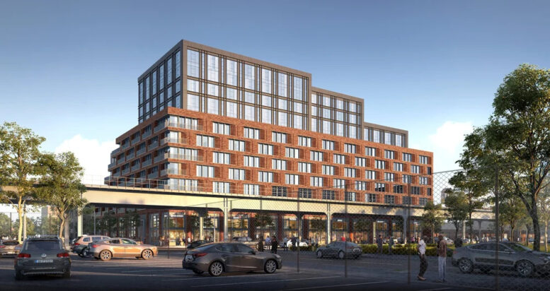 1720 Atlantic Avenue. Rendering courtesy of IMC Architecture.