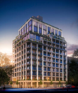 491 Baltic Street. Rendering courtesy of Isaac & Stern Architects.