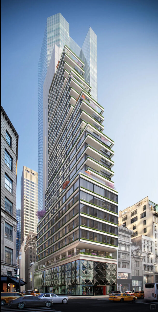 609 Fifth Avenue. Designed by Rafael Viñoly Architects.
