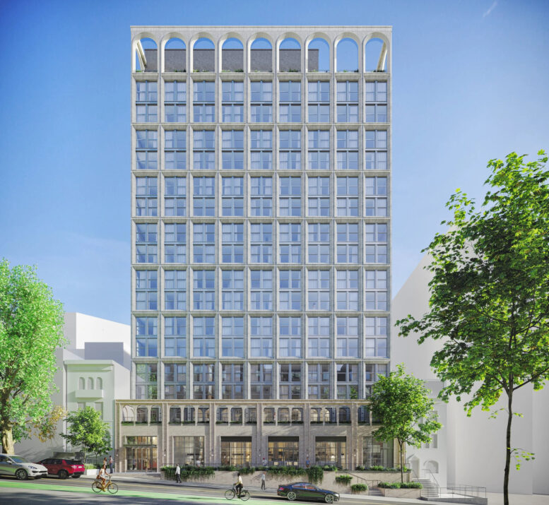 636 West 158th Street. Rendering courtesy of Morris Adjmi Architects.