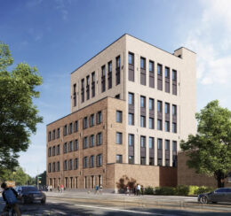 556 New Lots Avenue. Rendering courtesy of IMC Architecture.
