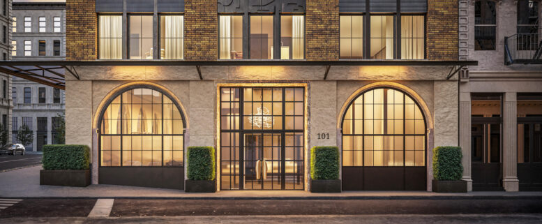 101 Franklin Street. Rendering courtesy of Steven Harris Architects.