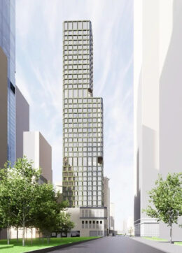 112 Liberty Street. Rendering courtesy of Nexus.