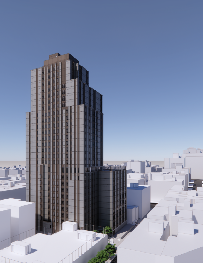 467-473 West 165th Street. Rendering courtesy of BKSK Architects.