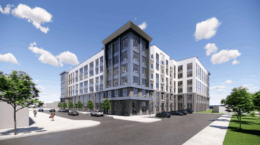 87 Van Horne Street. Rendering courtesy of MHS Architecture.