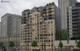 198-208 Richmond Terrace. Rendering courtesy of ZArchitecture.