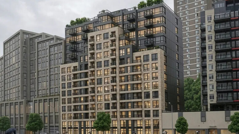198-208 Richmond Terrace. Rendering courtesy of ZArchitecture.