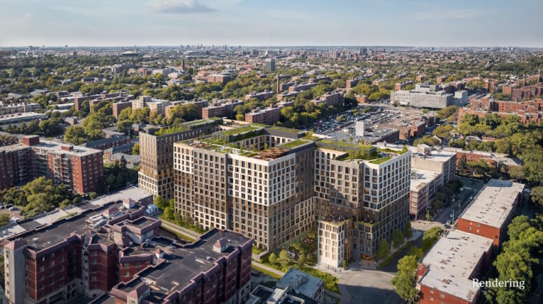 The redesign of 71-12 Park Avenue. Rendering from ny-eb5.com.
