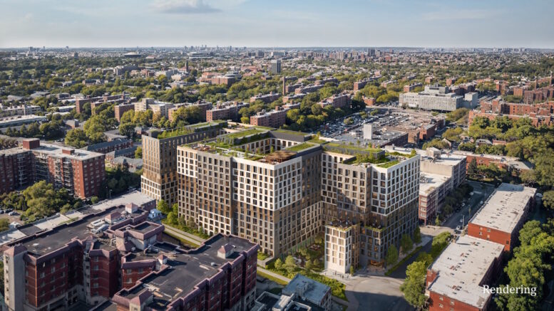 The redesign of 71-12 Park Avenue. Rendering from ny-eb5.com.