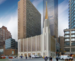 125 Columbus Avenue. Rendering courtesy of Intellectual Reserve, Inc..