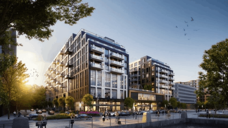 Port Imperial South Site 3. Rendering courtesy of Lessard Design.