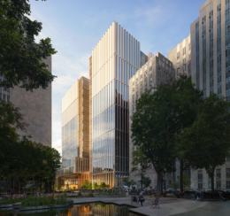 Manhattan Detention Center. Designed by HOK.