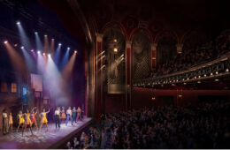 The renovated Studio 54 theater. Rendering courtesy of Ennead Architects & Rockwell Group.