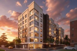 430 William Street. Rendering courtesy of Taylor Architecture & Design.