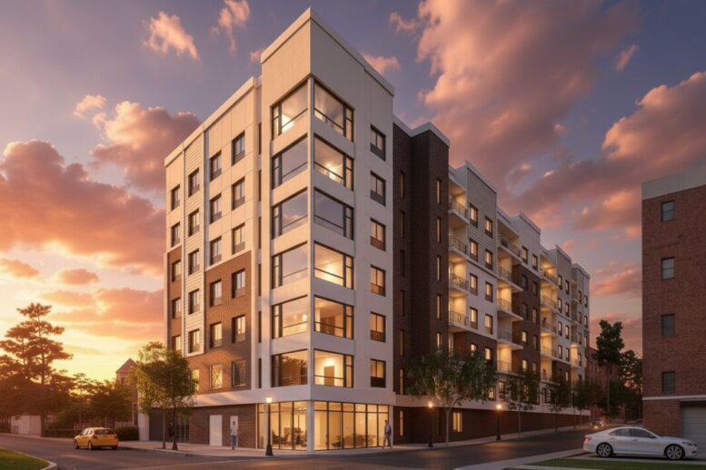 430 William Street. Rendering courtesy of Taylor Architecture & Design.