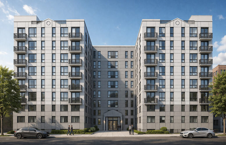 70 Jackson Street. Rendering courtesy of Alma Realty Corp..