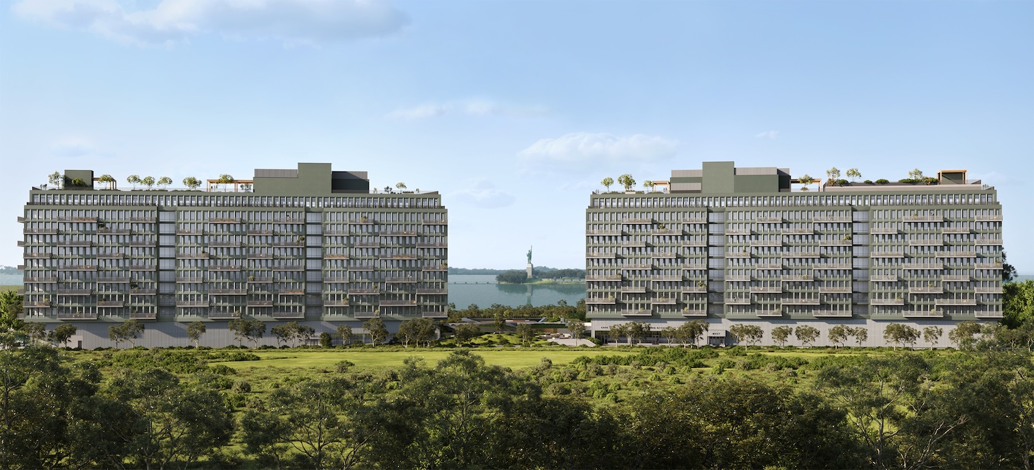 Work Nears Completion For AVIVA In Jersey City, New Jersey
