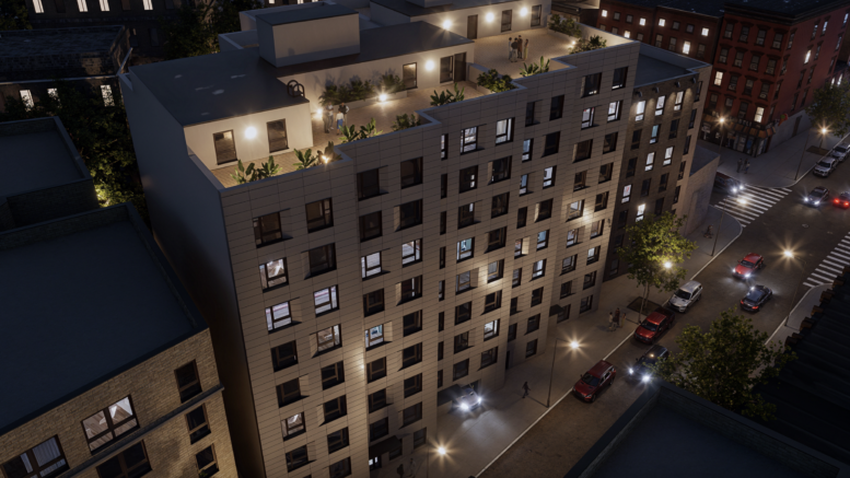 19 & 21 East 198th Street. Designed by Angelo Ng + Anthony Ng Architects.