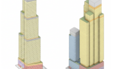 400-418 Eleventh Avenue. Diagrams: FXCollaborative (edited for display)