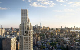 The Greenwich Spire at 11 West 13th Street. Rendering courtesy of Binyan Studios.