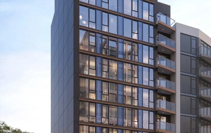 42-73 Hunter Street. rendering courtesy of Angelo Ng + Anthony Ng Architects Studio, PC.