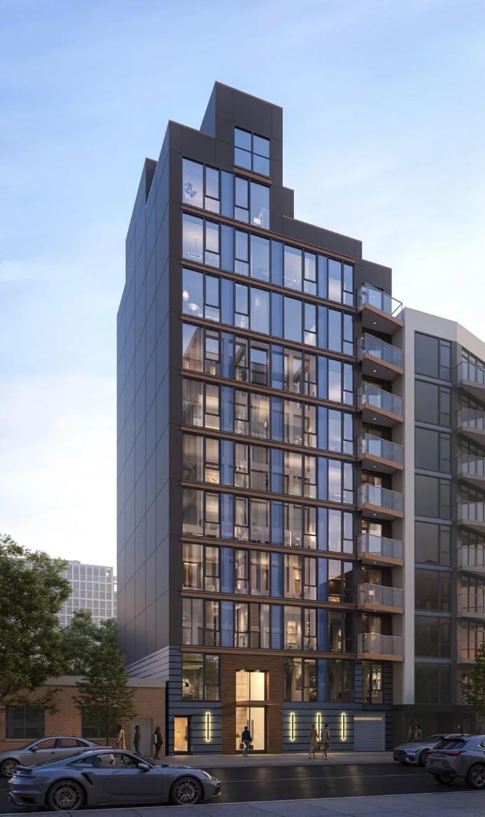 42-73 Hunter Street. rendering courtesy of Angelo Ng + Anthony Ng Architects Studio, PC.
