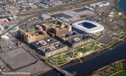 Riverbend District Block B2. Rendering courtesy of MHS Architecture.