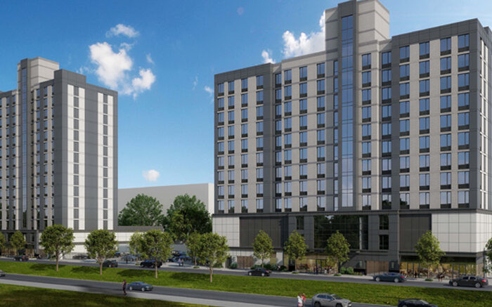 QWest Towers. Rendering courtesy of Stagg.